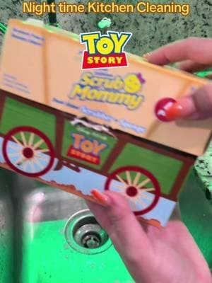 Toy Story + Scrub Mommy?! 🥹🧽💙 The collab I didn’t know my kitchen needed! Almost TOO cute to clean with… almost. 😂✨ #TikTokShop #ScrubMommy #ToyStory #ScrubDaddy #KitchenFinds
