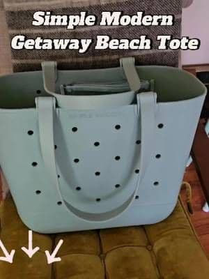 New beach-day bestie. #SimpleModern #BeachBag #TikTokShopFinds #summervibes #tote #TikTokMadeMeBuyIt @simplemodern #bag