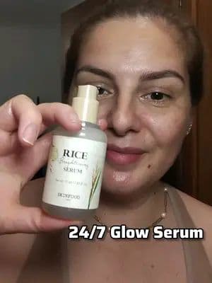 24/7 Glow Serum ๐พRice Brightening Serum @skinfood_global #GoViralWithSKINFOODChallenge #SKINFOODRiceSerum #SKINFOOD #