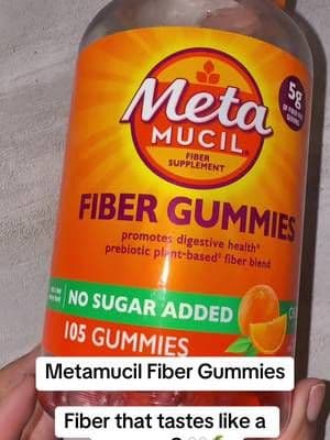 Metamucil Fiber Gummies give you a convenient way to add plant-based prebiotic fiber to your daily routine, with no sugar added and an orange flavor. 🍊✨ #Metamucil #FiberGummies #PrebioticFiber #DailyWellness #TikTokShop