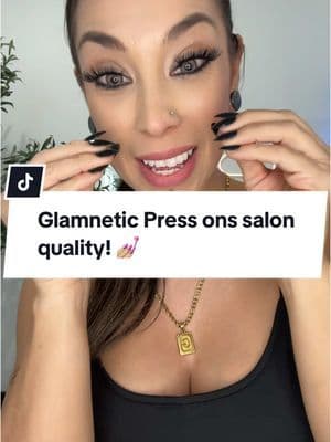Ummm yesss i love these! 😍 #glamnetics #tiktokshopcybermonday #tiktokshopblackfriday #pressonnails #pressons #tiktokshop #nailtok