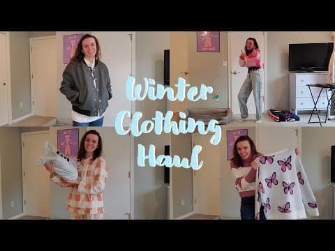 Winter Clothing Haul