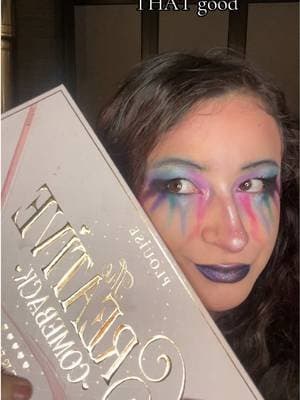 If you were looking at buying @PLOUISE creative comeback here is your sign because the pigment is THAT good #creativemakeup #editorialmakeup #tiktokmademebuyit #dealdrops #plouise
