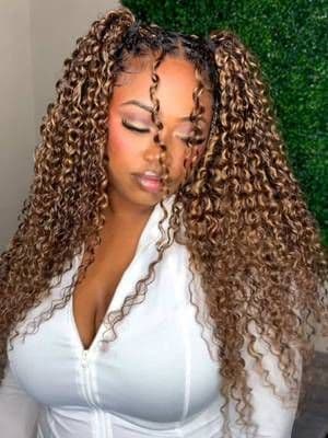 🍂POV: 2 for 1 Human Crochet Hair✨🍂 @Luvmehair #luvmesuperbrandday #tiktokshopmademebuyit #bohobraids #luvme