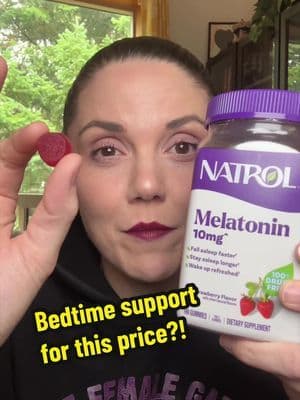 When winding down takes longer than you’d like 😴 Natrol melatonin gummies offer an easy option for your bedtime routine. Check the linked listing for the current price. These statements have not been evaluated by the FDA. This product is not intended to diagnose, treat, cure, or prevent any disease. #Natrol #MelatoninGummies #BedtimeRoutine #SleepSupport #TikTokShopBlackFriday @NATROL Disclaimer: Prices, sales, coupons, discounts are accurate at the time this video is posted and may vary afterwards as the Seller and TikTok may regularly change their limited-time promotions. Check the product page for the most current price. Free shipping, sale prices, and TikTok coupons may vary by account. Whatever items and quantities are in your cart at checkout is exactly what you will receive