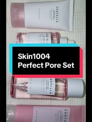 The Skin1004 Perfect Pore Set is perfect for my pores recently.@SKIN1004 US #skin1004, #perfectporeset, #centella, #kor