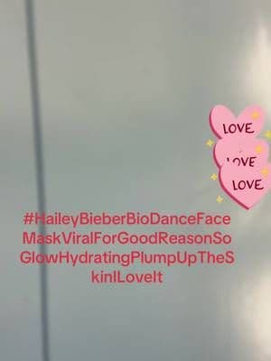 Guys the Haley beaver bio dance mass for face is awesome. I highly recommend. #BioDance #FaceMask #GlowSkin #HaileyBeaver #ViralFaceMask #SkinCare #SkimPrep #GlowSkin #HealthyHydratedSkin #Hydrating #LumpsUpSkin #SkinCare #TikTok #TikTokShop #TikTokForEater #TikTokShopSpringGlowUp. #meidu