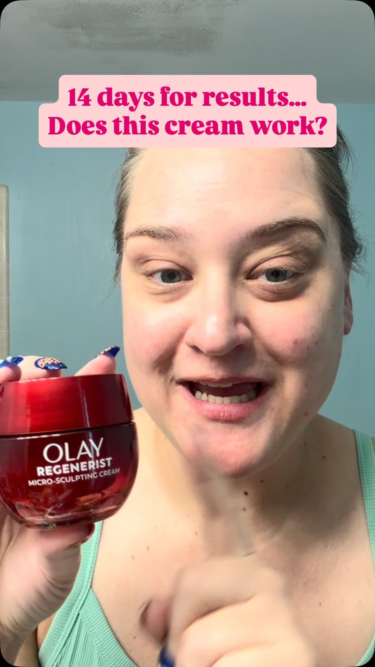We are dedicating 2 weeks or 14 days to see if the @olay Regenerist creams really work! Olay has been around for a long
