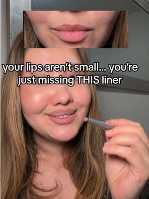 Your lips are not small. You just need the lip liner. @Wonderskin stop thinking you need filler. the right lip liner instantly lifts, shapes, and makes your lips look fuller in seconds. this is the easiest glow-up—tap to shop before it’s gone. #lipliner #fullerlips #liphack #tiktokshop #viralmakeup