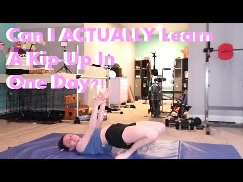 Can I ACTUALLY Learn A Kip-Up In One Day?!