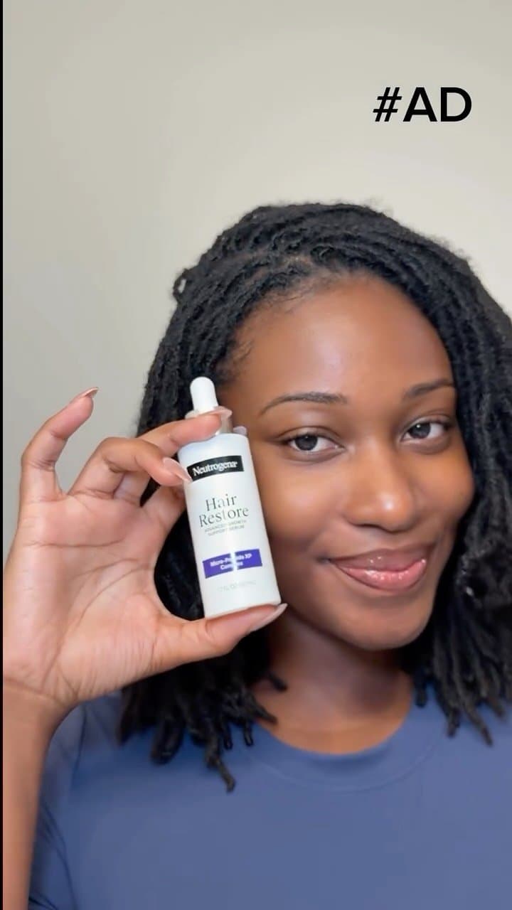 #AD Healthy hair start with a healthy scalp 🤎 As someone with microlocs, I’m intentional about the products I use, so I