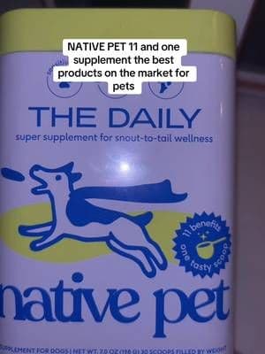 I am so thankful to NATIVE PET loving the results 11 and one supplements to help my fur baby #FurBaby #Pets #Dogs #Cats #Puppies #Kittens #Supplements #NATIVEPET #TikTok #TikTokShop #TikTokCreator #TikTokShopSpringTalk #TikTokSpringTalk #SpringTalk #PetJourney #HealthyPets #ProlongLifeForPets #Animals #PetParents #DogMom #DogDad #DogParents #CatMom #CatDad #CatParents #HealthyAnimals #StrongerPets #ShinyCoat #HealthyJoints #HealthySkin #AndSoMuchMore #OnlyOnTikTok @Native Pet #THEDAILY