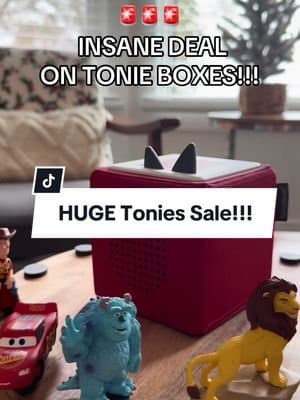 The gift of the season for any aged kiddo and its such a GOOD DEAL!!! You will not regret getting a Tonie Box, I promise! #toniebox #tonie #toniemusicbox #musicbox #kidsgifts #toddlergifts #christmasgiftideas #christmasgifts #sale #holidaydealsforyou #spotlightfinds #blackfridaydeals #tiktokshopholidayhaul #tiktokshopblackfriday #tiktokshopcybermonday #tiktokshop #giftguide @tonies US #CapCut