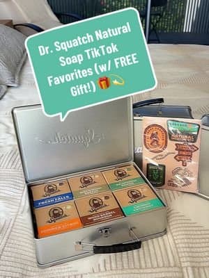 For the man who says “I don’t need anything”… he still needs soap. 😂🧼 Check out the Dr. Squatch bundles and free-gift offer @Dr. Squatch #DrSquatch #drsquatchsuperbrandday #naturalsoaptiktokfavorites #GiftsForHim #tiktokshopfalldealsforyou