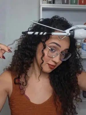Aqui é o meu queridinho esse babyliss. me ajuda nos Day-After e ainda nos dias que meu cabelo n está tão legal 😍 #babyliss #cabelo #tiktokshop