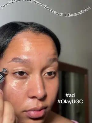 Regenerist Eye Wrinkle Correcting Treatment - Target Area Focus #gifted #onlyolay #OlayUGC@Olay Skin Care