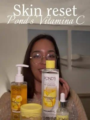 Mi skin reset al final del día solo con pond’s @POND´s México @For_Me #PondsElResetMasFacil #PondsFM #Publicidad #viralproducts #skincare