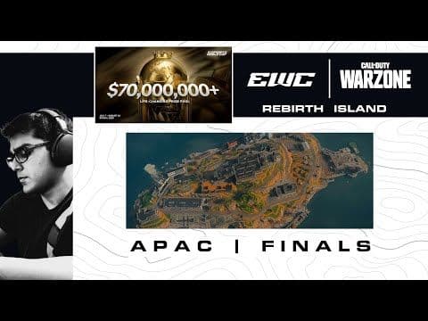 EWC 2025 APAC FINALS (Saturday) | Esports World Cup 2025 Riyadh | Warzone