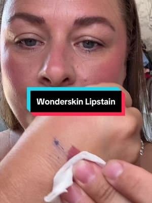 A deep shade that lasts all day! Stunning new shade - BELLA @Wonderskin 💋 #tiktokshopaffiliate #dealdrops #wonderskinmakeup #makeup #lipstain