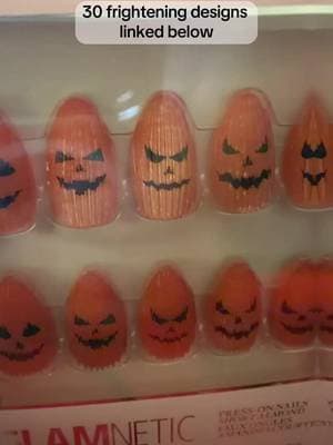 Spooky season, but make it @Glamnetic. 🎃👻 These Halloween press-on nails give you a cute, salon-worthy mani in minutes with fun spooky designs perfect for fall. Easy to apply, reusable, and no nail appointment required. 💅🖤 #glamnetic #pressonnails #tiktokshopmademebuyit #tiktokshopbacktoschool #halloween