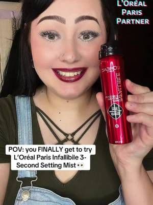 @L’Oréal Paris Gifted me their amazing Infallible 3- second Setting Mist and to say I’m obsessed already is an understatement! 😍 This product gives you: *36 Hour Wear *Locks in Makeup *Water-proof *Lightweight *Non Sticky *Natural Finish is given It is Sweat Resistant, Clothes Resistant, Smudge Resistant, Phone-Resistant ✨ #lorealparispartner #loreal #lorealparismakeup #giftedbylorealparis