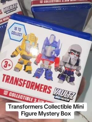 Transformers mystery figures turn the unboxing into half the fun because you don’t know which collectible character you scored until you crack that box open. 👀 #Transformers #MysteryBox #BlindBox #CollectibleFigures #TikTokShop
