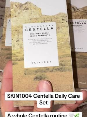 The SKIN1004 Centella Daily Care Set gives you multiple skincare steps in one bundle, including cleansing and soothing Centella-focused essentials to help keep skin feeling clean, hydrated, and cared for. ✨ #SKIN1004 #CentellaSkincare #KoreanSkincare #SkincareRoutine #TikTokShop
