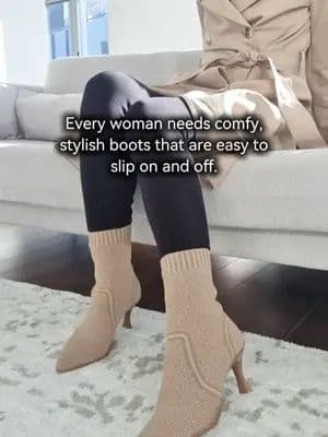 Every woman needs comfy, stylish boots that are easy to slip on and off @cosyisland_official Cosy Island BelleVoyage Mi