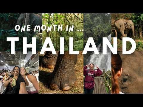 THAILAND Vlog 🇹🇭: An EPIC month in Northern Thailand 🌿💦🌞