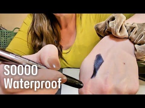 Julep Eyeshadow 101 Midnight Blue Shimmer Crème to Powder Waterproof Stick Review