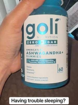 Goli Ashwagandha Gummies (Zero Sugar) Stressed and drained?? 😩 Goli Ashwagandha (KSM-66) = calm, balance, no sugar 💜✨ Say less 🙌 #tiktokshop #tikmademebuyiy #stressrelief #ashwagandha #wellnessroutine