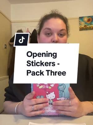 Opening Stickers - Pack Three #tiktokmademebuyit #craftbuddy #springdeals #hellokittyandfriends #openingstickers