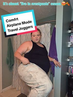 Cold weather is ALMOST here and you already know what that meansโฆ sweatpants season! ๐โ๏ธ๐ The @Comfrt Airplane Mode Travel Sweatpants are exactly the kind of pants I want to live in once those temperatures start dropping. Soft, cozy, relaxed AND they have zip pockets?! ๐๐ Perfect for chilly fall mornings, winter errands, school drop-off, road trips, flights or those days when you just want to be COMFY. Iโm officially ready to trade the shorts for sweats. ๐ Who else is counting down to cold weather? ๐๐ #tiktokshopbacktoschool #coldweather #clothes #sweatpants #fashion