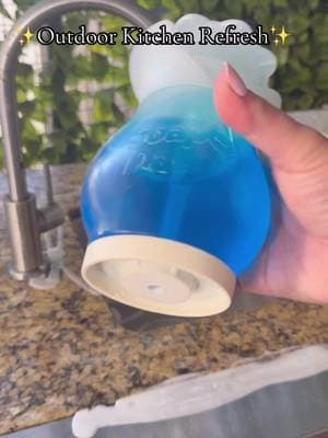 ✨Outdoor Kitchen Refresh✨ its a must have bundle #scrubdaddy #cleantok #cleaning #cleaningtiktok #cleanwithme #tiktokshop #tiktokshopfinds