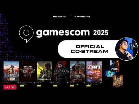 🔴 LIVE: Gamescom 2025 – Black Ops 7 Gameplay Reveal, New Trailers & World Premieres! Co-Stream