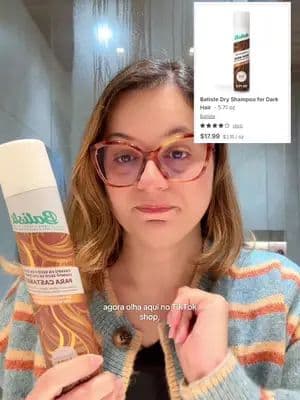 Vc não precisa mais ir pra gringa fazer estoque de shampoo a seco da Batiste, pq o melhor preço tá no TikTok shop! #tiktokshopbr1010 #dryshampoo #shampooaseco