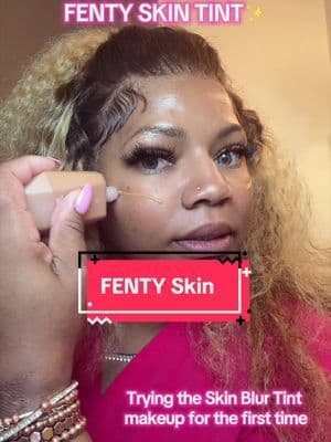 #creatorsearchinsights This literally melted in my skin……..yall saw the results. Grab this NOW 🏃🏽♀️💨💄 #fentybeauty #fentyskin #skintint #tiktokshopsummerturnup @Fenty Beauty 💕💕💕
