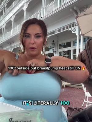 Hot outside or not, I’m still turning on the heat + massage. 😂 There’s just something about the warmth that makes pumping so much more comfortable for me. Momcozy Fall Sale is coming Oct. 6–7! Get 30% off on Amazon, plus an extra 10% off with my creator discount code AMBERWELL 🤍 #wearablepumps #momcozybreastpump #pumpingmom #pumpingtips #ad
