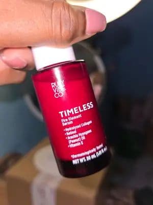 Fire in a bottle? I think yes 🔥🍾 The Timeless Fire Element Serum from @Ruby Vibe Co is everything you'll need ✨💧 Pac