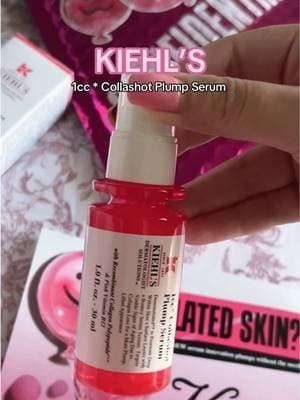 Got my hands on this serum and its been the best thing added to my skin collection 💖 @Kiehl's Since 1851 #giftedbykiehls . . . #kiehls #skincare #serum #plump
