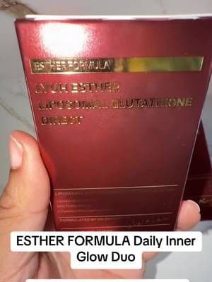 The ESTHER FORMULA Daily Inner Glow Duo pairs their oral strip products into one convenient wellness set. No giant capsules joining the morning lineup. 🙌🏽 #EstherFormula #InnerGlow #BeautyRoutine #WellnessFinds #TikTokShop