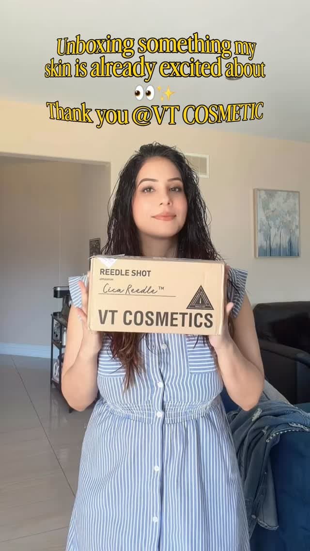 My skin said THANK YOU before I even opened it 😌✨
@vtcosmetics_global @vtcosmetics_official @vtcosmetics_influencer #vt
