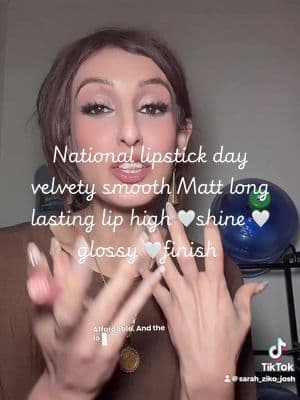 National lipstick day long lasting, Matt velvety smooth lip high shine gloss finish shop now @Laka US #laka #TTSNationalLipstickDay #TikTokShopCosmetics #SummerTurnUp #lakabeauty