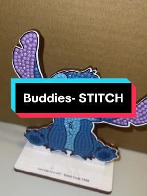 ✨Buddies- STITCH🥹✨ #diamondart #diamondpainting #diamondartclub #tiktokmademebuyit #tiktokshop #diamondartaccessories #relaxation #summersale #craftbuddy #buddies #courtneyhollowayy #disney #stitch #buddies #craftbuddycrystalart #crystalartbuddies