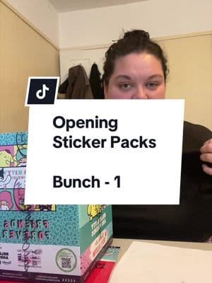Opening Sticker Packs - Bunch 1 #tiktokmademebuyit #springdeals #sanrio #openingstickerpacks #hellokittystickerbook