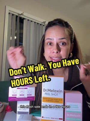 #tiktokshopfinds #flashsale #blackfridaydeals #skincaredeal #drmelaxin