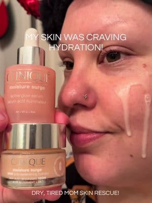 Busy mom skin feeling dry, dull, and sensitive? This fragrance-free @Clinique hydration duo with hyaluronic acid, vitamin C, and gentle AHA helps smooth texture, boost glow, and deeply hydrate without irritation. Lightweight, calming, and perfect under makeup for everyday mom life. #MomSkinCare #tiktokshopcreatorpicks #dryskinrelief #tiktokshopsparkcreator #TikTokShopFind