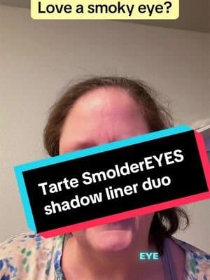 This is the Tarte SmolderEYES shadow liner duo. Want a professional-looking smoky eye? Click the link to try it out. 🛍️
