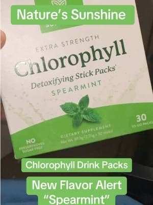 New flavor alerttt 😍🌿 Spearmint Chlorophyll drink packs are HERE and it tastes so freshhhh 😮💨✨ Super easy—just mix with water and sip. Perfect for staying consistent with my daily wellness routine 💚 🛒 In my TikTok Shop! #TikTokShop #TikTokShopFinds #WellnessRoutine #chlorophyllwater #chlorophyll