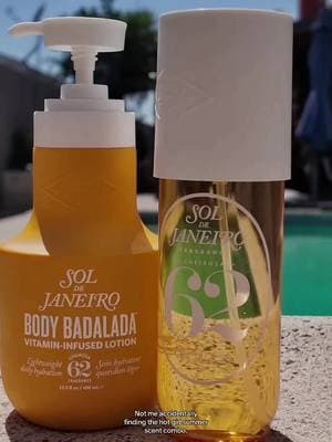 Hot girl summer but make it smell expensive ☀️🍦💋 this combo has me smelling like pool days, tan skin, and the girl everybody notices walking by @Sol de Janeiro #tiktokshopcreatorpicks #tiktokmademebuyit #tiktokshopmemorialday #summerfragrance #hotgirlsummer